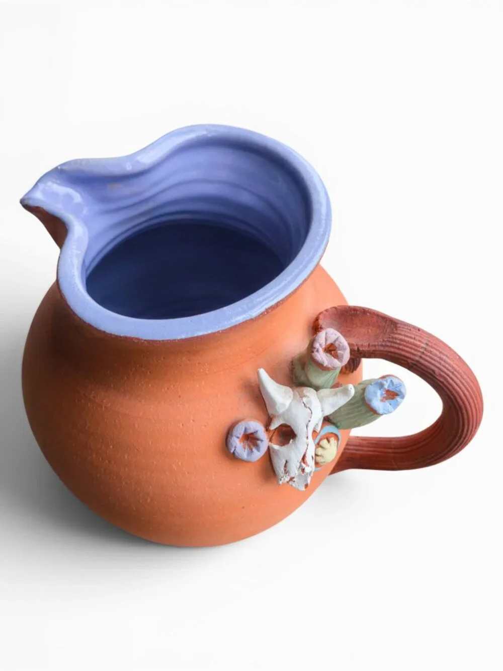 Handmade Southwestern Terracotta Pitcher by Polly, Boulder CO